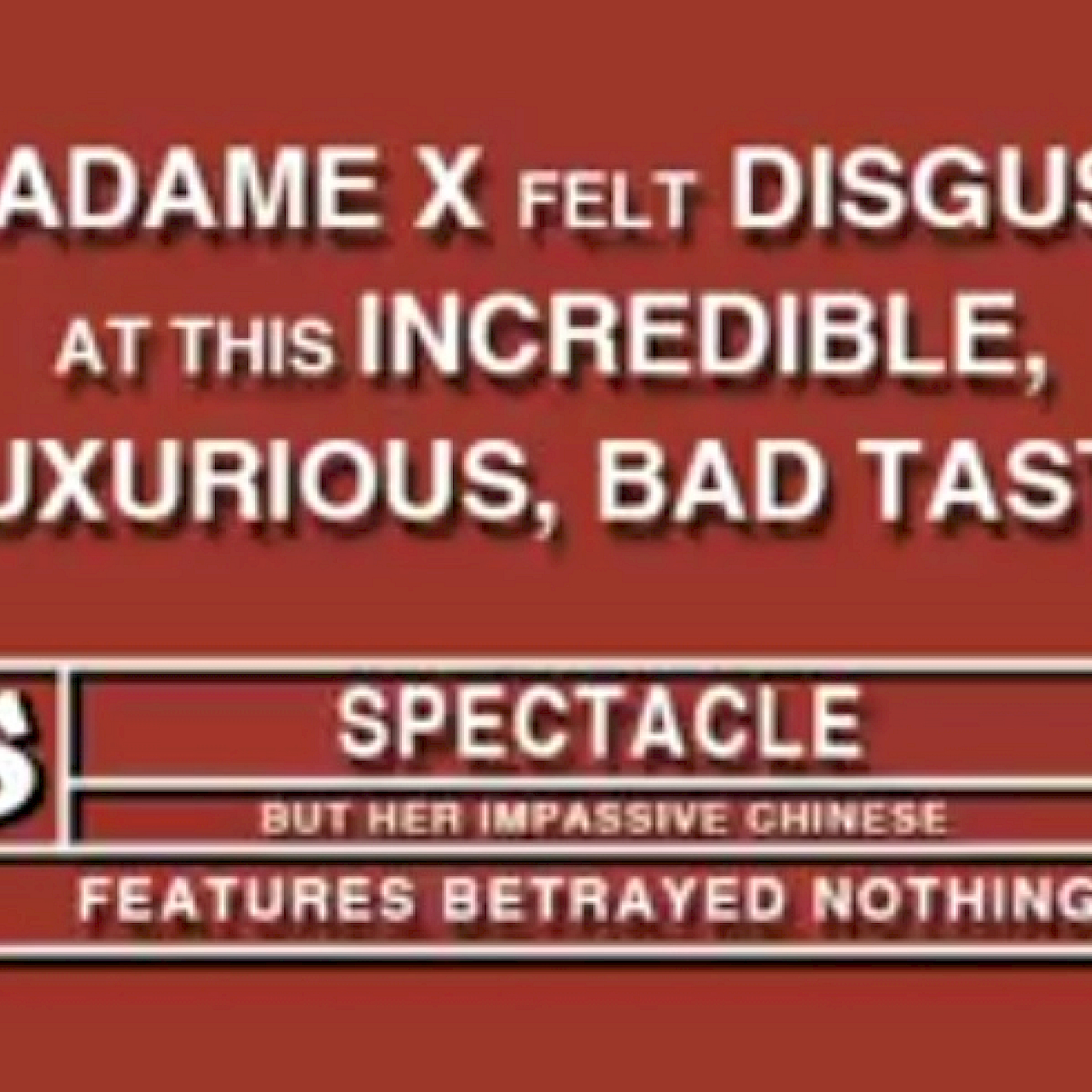 Madame X: Eine Absolute Herrscherin